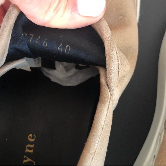 Jenni Kayne Suede Lounger Sneaker, tan, EUC - Picture 7 of 10